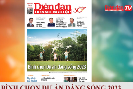 ĐIỂM BÁO NGÀY 22/09: Bình chọn Dự án đáng sống 2023