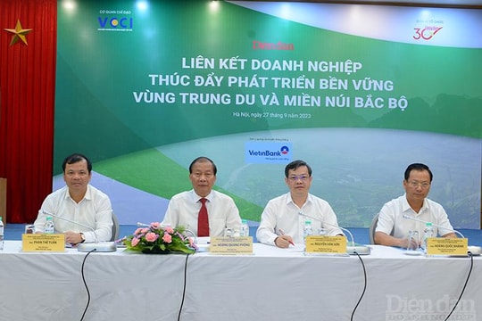 Liên kết doanh nghiệp thúc đẩy phát triển bền vững Vùng Trung du và Miền núi Bắc Bộ