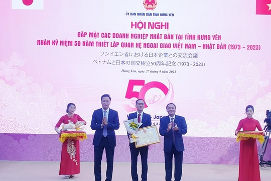Hưng Yên thu hút các doanh nghiệp Nhật Bản đầu tư