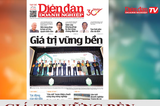 ĐIỂM BÁO NGÀY 27/09: Giá trị vững bền