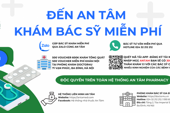 Đến An Tâm, khám bác sĩ miễn phí