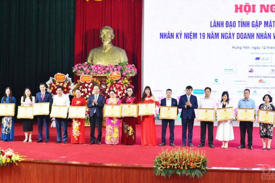 Hưng Yên: Doanh nhân, doanh nghiệp phát huy vai trò phát triển kinh tế - xã hội