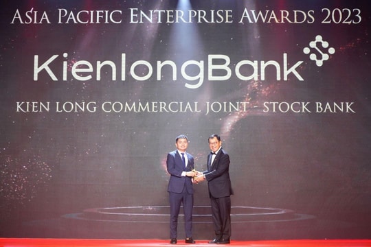 KienlongBank giành cú đúp giải thưởng tại Asia Pacific Enterprise Awards 2023