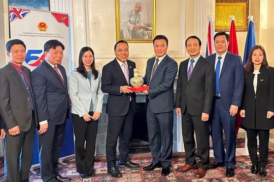 Hải Dương xúc tiến thương mại thành phố London nước Anh