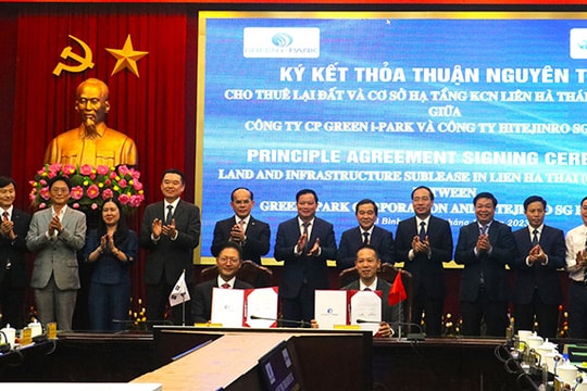 “Ông lớn” ngành đồ uống Hàn Quốc rót vốn vào Thái Bình