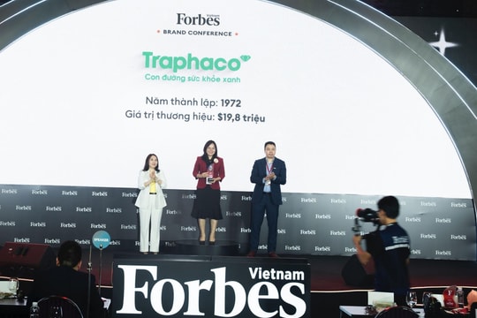 Traphaco được Forbes Việt Nam vinh danh
