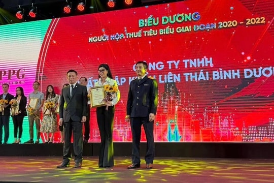 IPPG được vinh danh doanh nghiệp nộp thuế tiêu biểu giai đoạn 2020-2022