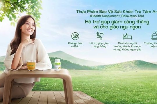 Herbalife chính thức giới thiệu sản phẩm mới: “Trà Tâm An” tốt cho sức khỏe