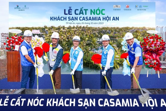 Tập đoàn Đạt Phương cất nóc khách sạn Casamia Hội An