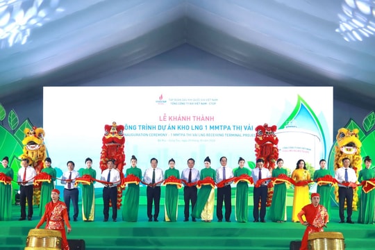 PV GAS khánh thành Kho LNG đầu tiên tại Việt Nam