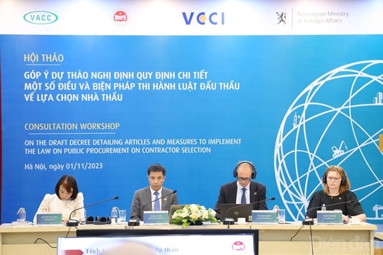 Dự thảo Nghị định hướng dẫn Luật Đấu thầu: Cần bảo đảm tính cạnh tranh