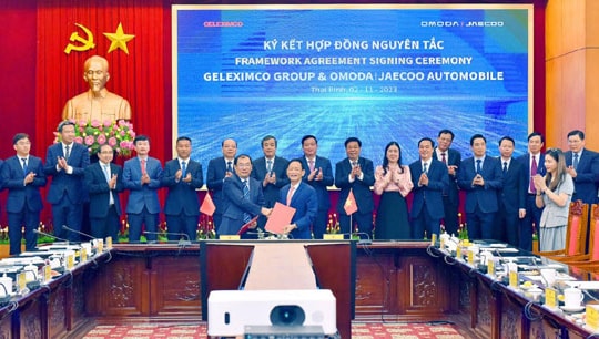 Geleximco đầu tư xây dựng nhà máy ô tô 800 triệu USD tại Thái Bình