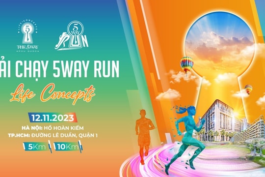 Vinhomes tổ chức giải chạy 5Way Run tại Hà Nội và TP. Hồ Chí Minh