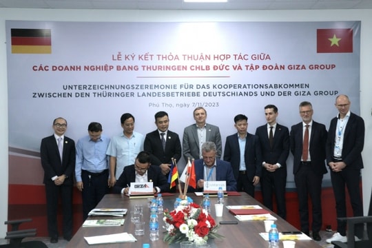 GIZA Group ký kết hợp tác với đoàn doanh nghiệp CHLB Đức