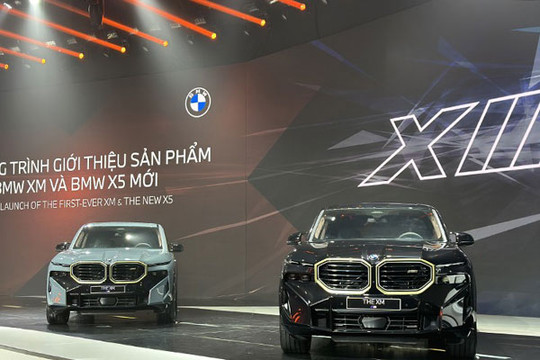 Bộ đôi BMW X5 mới và BMW XM chính thức ra mắt tại Việt Nam