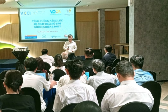 Tăng cường năng lực hệ sinh thái hỗ trợ khởi nghiệp và đổi mới sáng tạo