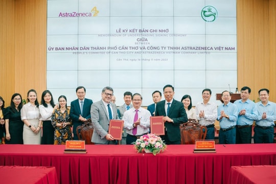 AstraZeneca và Cần Thơ cùng hợp tác để nâng cao dịch vụ y tế và sức khỏe