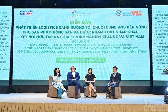 Phát triển logistics xanh thúc đẩy xuất khẩu nông sản và dược phẩm Việt Nam vào Úc