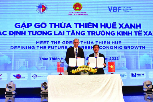 Thừa Thiên Huế: Kiến tạo môi trường đầu tư tăng trưởng xanh