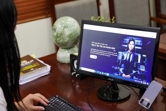 Trợ lý “AI” pháp luật đã "chinh phục" ngành Tư pháp