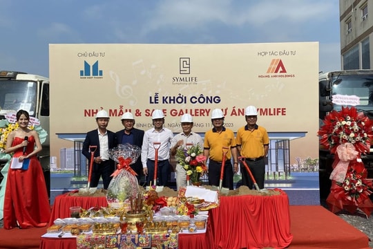Chính thức Khởi công Khu nhà mẫu và Sales Gallery dự án Symlife tại Bình Dương