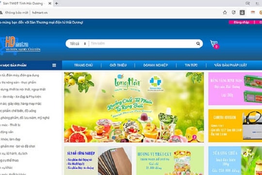 Hải Dương: 1.162 sản phẩm nông sản được lên trên sàn thương mại điện tử