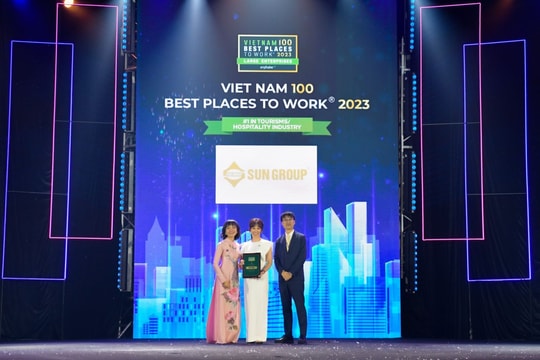 Top thương hiệu nhà tuyển dụng hấp dẫn nhất với sinh viên Việt Nam gọi tên Sun Group
