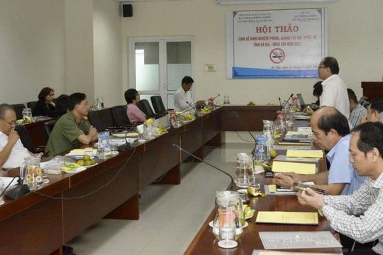 Bà Rịa – Vũng Tàu: Tỉ lệ hút thuốc lá ở người trưởng thành có xu hướng giảm