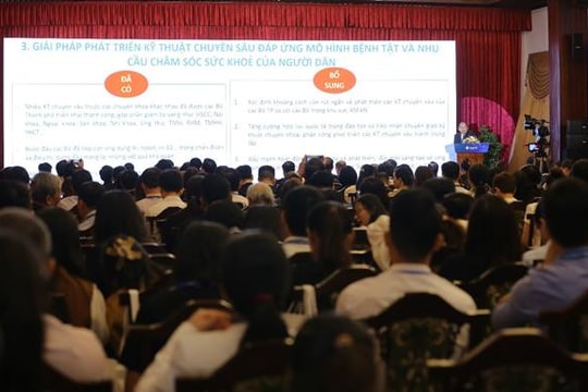 “Tiếp cận chất lượng và lâm sàng xuất sắc” để chăm sóc tốt sức khỏe người dân