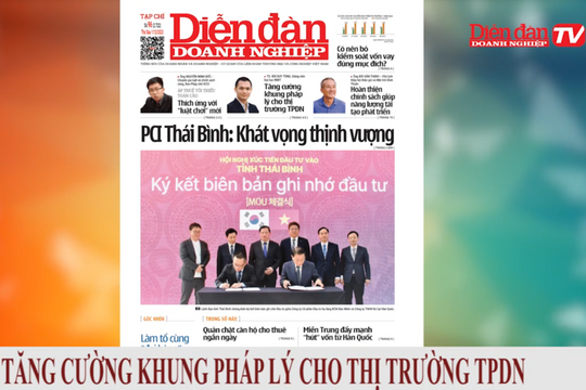 ĐIỂM BÁO NGÀY 01/12: Tăng cường khung pháp lý cho thị trường TPDN