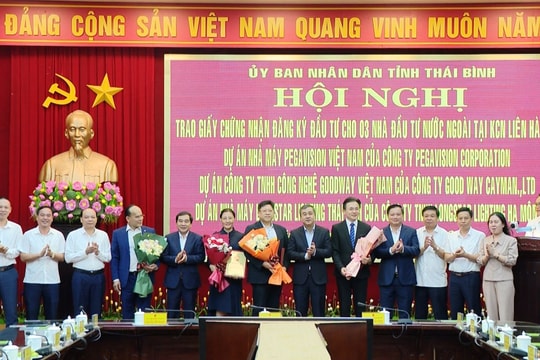 Tỉnh Thái Bình: Đổi mới, sáng tạo trong thu hút đầu tư