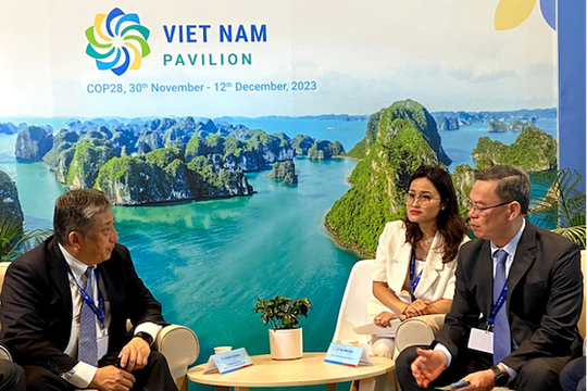 VietinBank gặp gỡ song phương với các đối tác lớn tại COP28