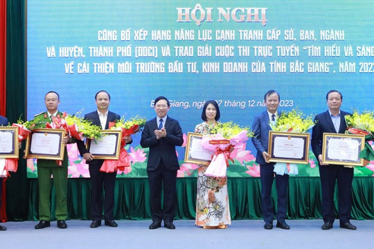 Bắc Giang: Quyết liệt cải thiện chỉ số DDCI
