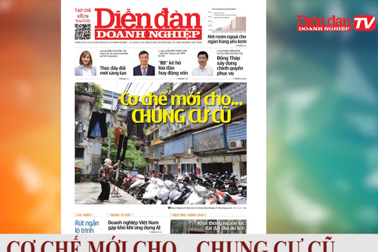 ĐIỂM BÁO NGÀY O8/12: Cơ chế mới cho... chung cư cũ