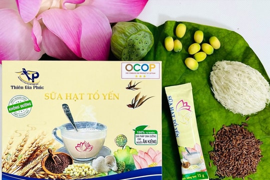 Khởi nghiệp Quốc gia năm 2023: Dự án Phát triển sản xuất Sữa Sen Tổ Yến lọt Top 20 dự án xuất sắc