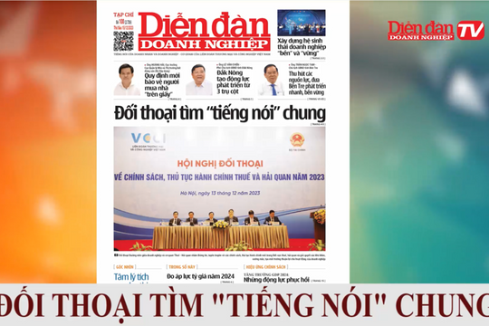 ĐIỂM BÁO NGÀY 15/12: Đối thoại tìm “tiếng nói” chung