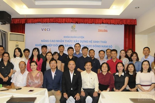 Khai giảng Khóa tập huấn Nâng cao nhận thức xây dựng hệ sinh thái khởi nghiệp ĐMST vùng Đông Nam Bộ