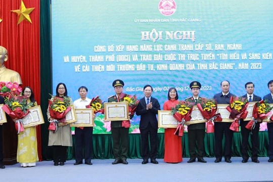 Bắc Giang: Cải thiện PCI là nhiệm vụ trọng tâm hàng đầu