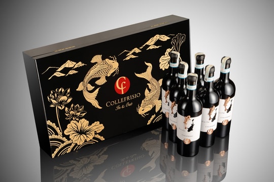Rượu vang Cá Chép vàng - Xu hướng quà tặng Tết 2024