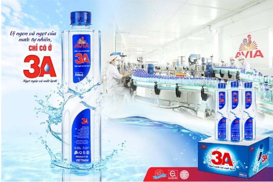 Nước AVIA đạt tiêu chuẩn châu Âu, đảm bảo an toàn sức khỏe người dùng