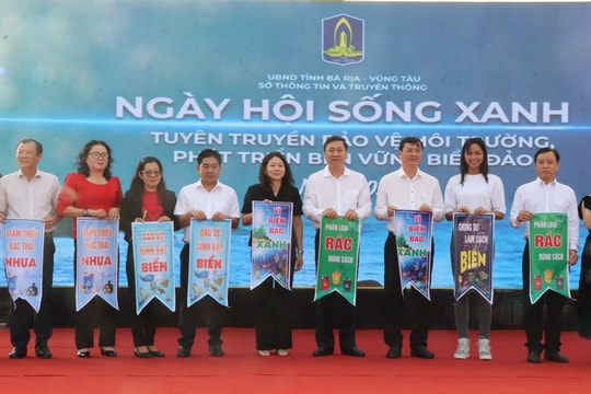 Bà Rịa – Vũng Tàu: 'Ngày hội sống xanh' lan tỏa thông điệp vì môi trường
