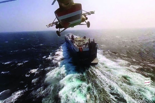 Biển Đỏ chìm trong "chảo lửa", chuỗi cung ứng toàn cầu bị đe dọa