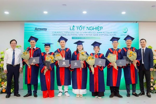 182 học viên đã hoàn thành khóa đào tạo Tư vấn sức khỏe dinh dưỡng