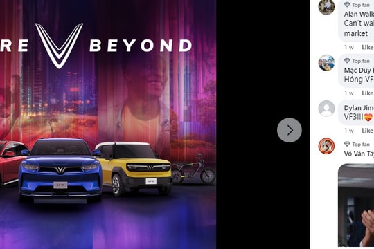 Người dùng háo hức đợi màn ra mắt của loạt “siêu phẩm” từ VinFast
