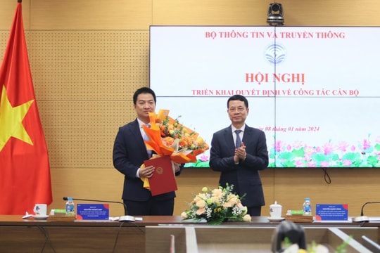 Giao quyền Cục trưởng Cục Chuyển đổi số Quốc gia cho ông Hồ Đức Thắng