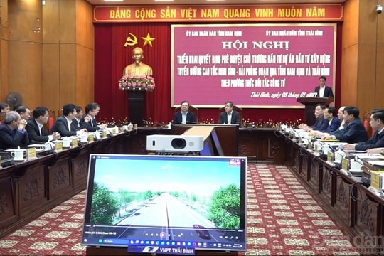 Tuyến đường cao tốc CT.08 đi qua Nam Định - Thái Bình sẽ thúc đẩy phát triển kinh tế cho 2 địa phương