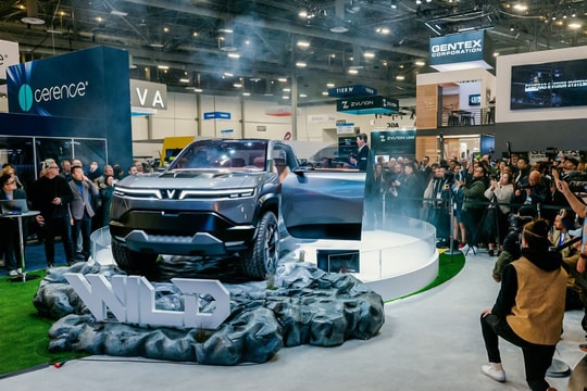 Bán tải điện VF Wild, mang phong cách “viễn tưởng”