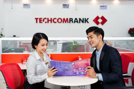 Dòng tiền đổ vào cổ phiếu TCB