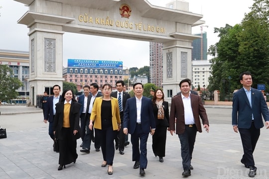 Đoàn công tác của VCCI thăm và làm việc tại tỉnh Lào Cai