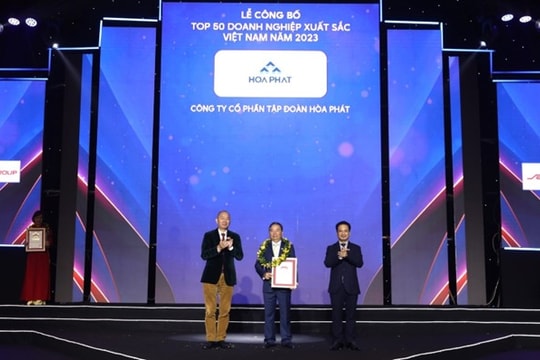 Hòa Phát giữ vững ngôi vị số 1 DN tư nhân lớn nhất Việt Nam